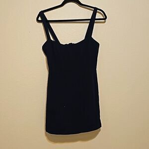 Free People Blue mini Dress with Adjustable Straps xs